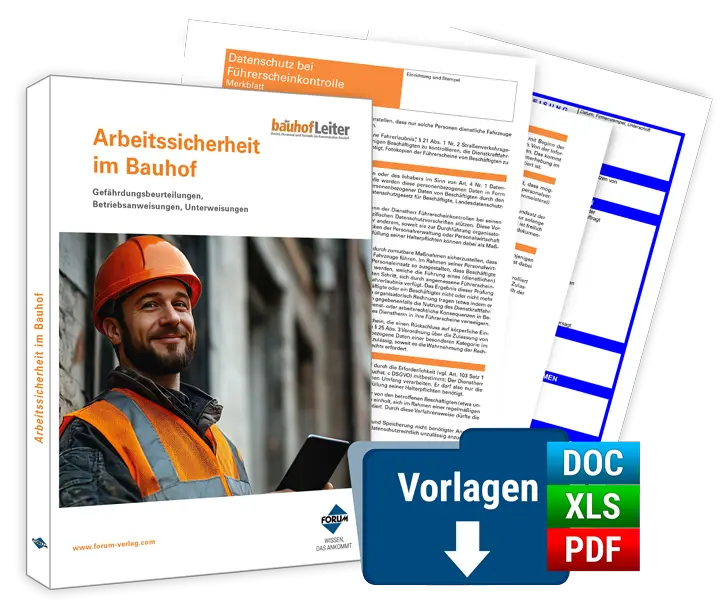 Das Paket für Arbeitssicherheit auf Bauhöfen von Donato Muro