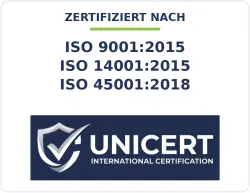UNICERT ISO Zertifizierung