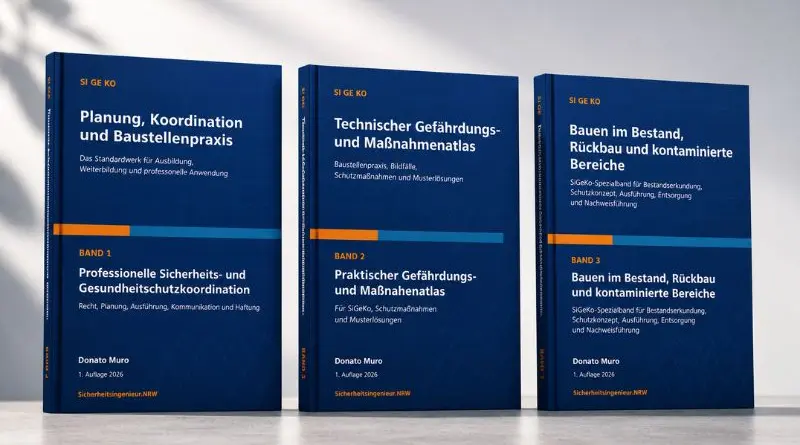 3 Bände von SiGeKo Standardwerk in der Cover-Ansicht