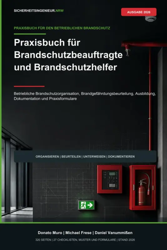 BSB und Helfer-s Notruf, Feuerlöscher und Notausgangsschild